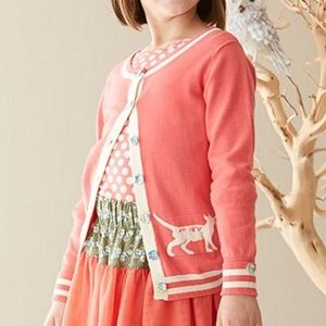 Matilda Jane Meow Meow Sweater size 10 NWT